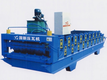 Machine de profilage <small>(panneau de toiture et panneau mural)</small>