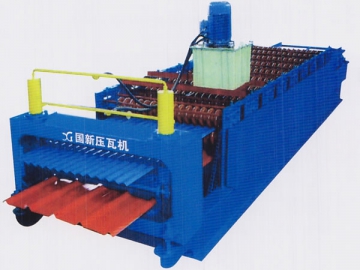 Machine de profilage <small>(panneau de toiture et panneau mural)</small>