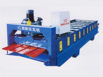 Machine de profilage <small>(panneau de toiture et panneau mural)</small>