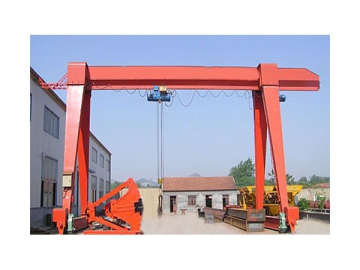 Grue portique monopoutre