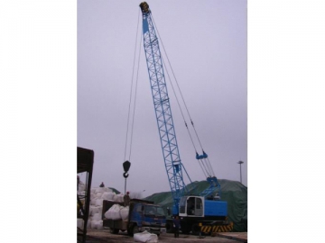 Grue portique à pneus en caoutchouc