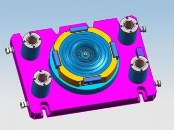 Outillage de machine<small>(pour la production de rayons de roue)</small>