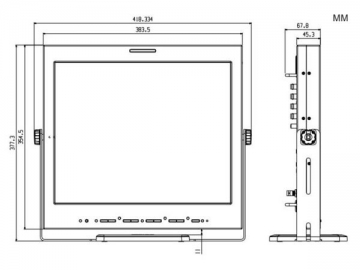 Moniteur de terrain TL-S1700HD/SD/NP