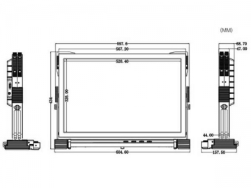 Moniteur de terrain TL2400HD-SE/SEA (amovible)