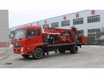 Foreuse de puits d'eau montée sur camion HFT220