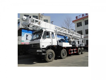 Foreuse de puits d'eau montée sur camion HFT400