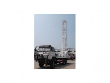 Foreuse de puits d'eau montée sur camion HFT600ST
