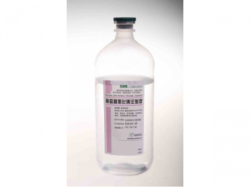 Injection de chlorure de sodium et glucose à 5%