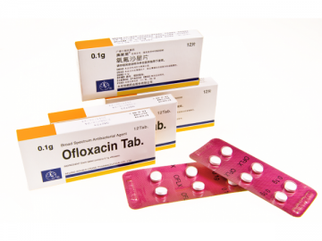 Ofloxacine en comprimé