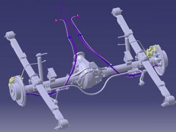 Essieu moteur léger