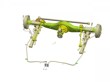 Essieu moteur léger