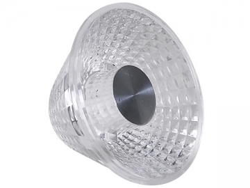 Lentille LED antireflet