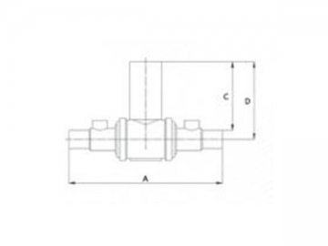 Clapet antiretour polyéthylène