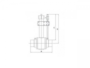 Clapet antiretour polyéthylène