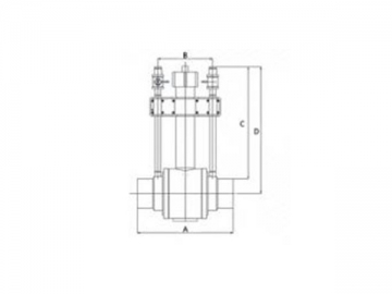 Clapet antiretour polyéthylène