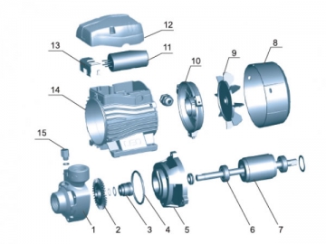 Pompe périphérique APm