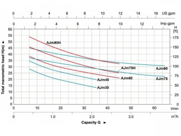 Pompe Jet AJm(30/45/60/75/75H/90/90H)