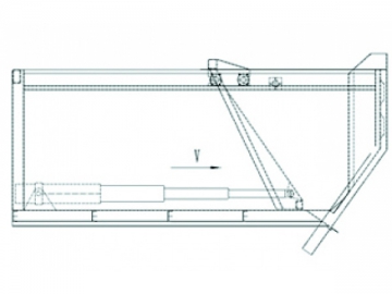 Gravillonneur synchrone (trémie à lame compacteur)