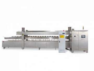 Friteuse industrielle en continu