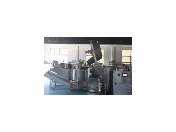 Friteuse industrielle par lots