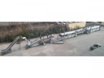 Ligne de production de chips