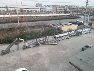 Ligne de production de chips