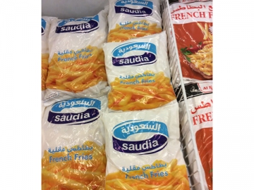 Ligne de production de frites surgelées
