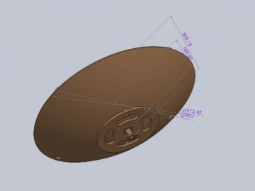 Réflecteur d'antenne VSAT 0,6m, 0,9m, 1,288m (aluminium & fibre de carbone)