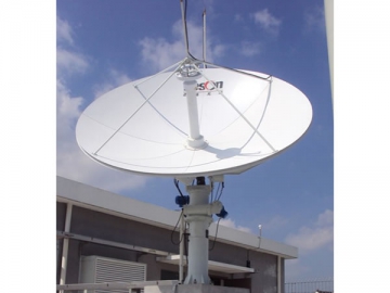 Antenne VSAT mouvement complet 3m