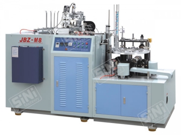 Machine à fabriquer les gobelets en papier longs JBZ-M8