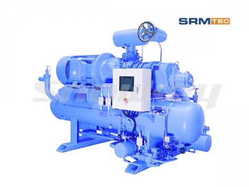 Compresseur à vis mono-étagé type ouvert SRMP1-20 (Vitesse constante)