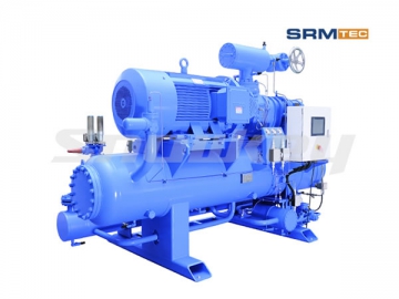 Compresseur à vis mono-étagé type ouvert SRMP1-20 (Vitesse constante)