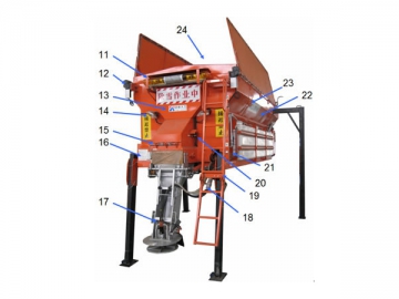Epandeur de sable YDSP1510L