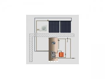 Chauffe-eau solaire à structure dissociée HFT-300L/HFT-200L