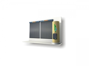 Chauffe-eau solaire sous pression pour balcon