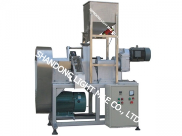 Extrudeuse alimentaire à tête rotative