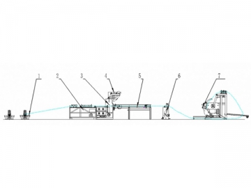 Machine de soudage de treillis à constructions