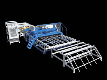 Ligne de production de treillis d'armature entièrement automatique I