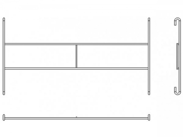 Ligne de soudage (pour portes de cages d’animaux)