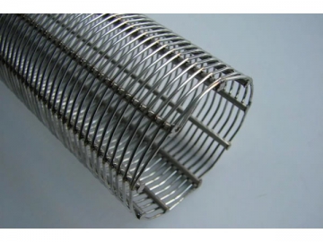 Tube de support en spirale