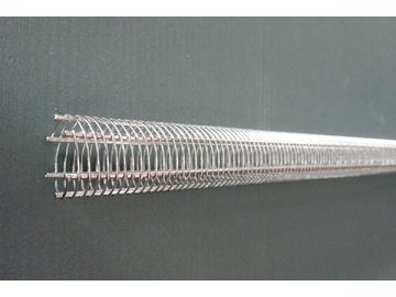 Tube de support en spirale