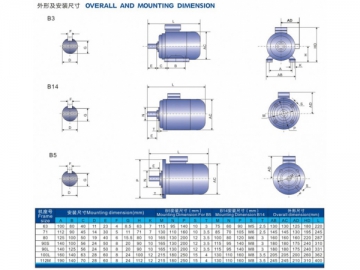 Moteur électrique série ML