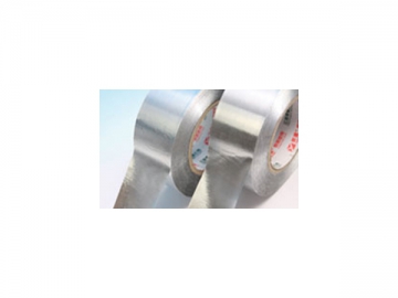 Ruban adhésif en aluminium enroulé