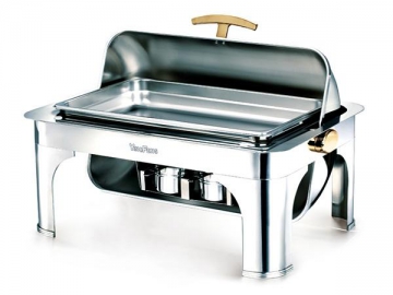 Chauffe-plat professionnel en acier inoxydable