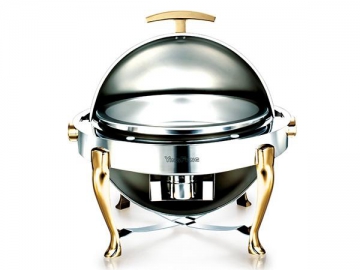 Chauffe-plat professionnel en acier inoxydable