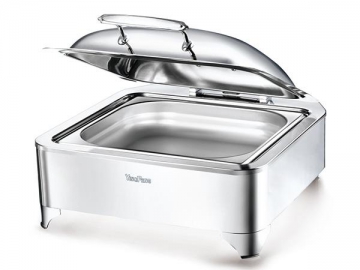 Chauffe-plat professionnel en acier inoxydable