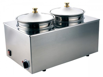 Bain-marie électrique en acier inoxydable