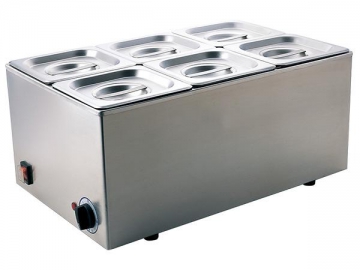 Bain-marie électrique en acier inoxydable