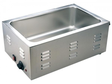 Bain-marie professionnel en acier inoxydable