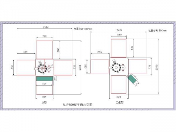 Remplisseuse automatique pour gélules NJP-800,600,400